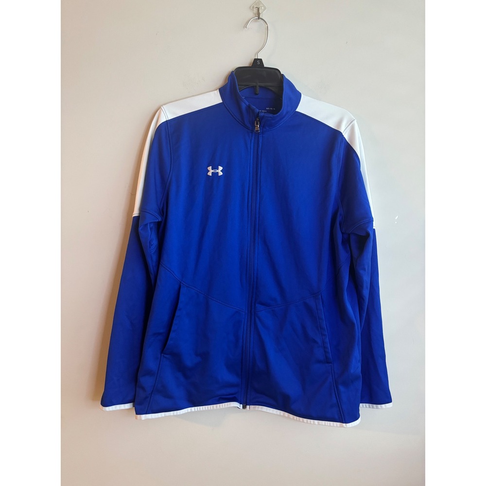 Under Armour Blue Track Jacket‎ Mens Large